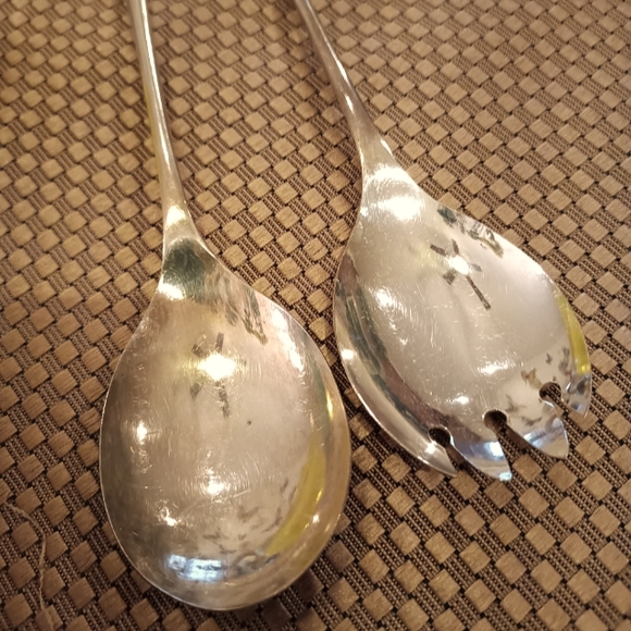 Vintage 🌹E.P.N.S. SHEFFIELD. ENGLAND Silver Utensils - Picture 5 of 11